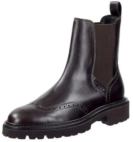 GANT 31551119/G00 Schlupfstiefel Glattleder Damen in schwarz