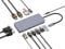 USB C Docking Station, 14 in 1 USB C Dock Triple Display, Laptop Docking Station with Dual HDMI, VGA, PD, RJ45, SD/TF, 3 USB 3.0, USB 2.0, Audio,Type C Data Port, Kensington Safety Lock, for MacBook