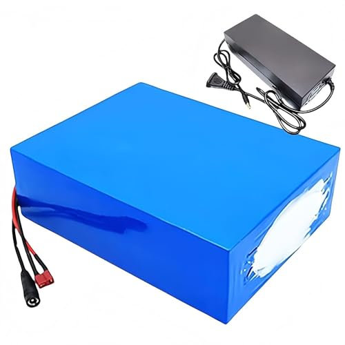 Batterie Lithium-ION 72 V 20 Ah for vélo électrique, avec Chargeur 84 V, étanche, Compatible avec Les Moteurs 3300 W, 3000 W, 2800 W, 2200 W, 1800 W, 1500 W, 1200 W et 1000 W.(XT60)
