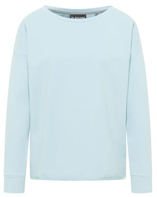 Elbsand Damen Riane Sweatshirt, Blue Fog, L