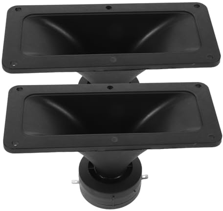Vaguelly Lot De 2 Tweeters À Pavillon pour Haut-Parleur Tweeter pour Haut-Parleur Systèmes Audio