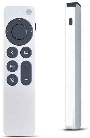 RYQIF Remote Control for Apple TV 2022 (3rd Gen) A2540 A2584 (No Voice) | No Setup Required,Fully Functional,Sensitive