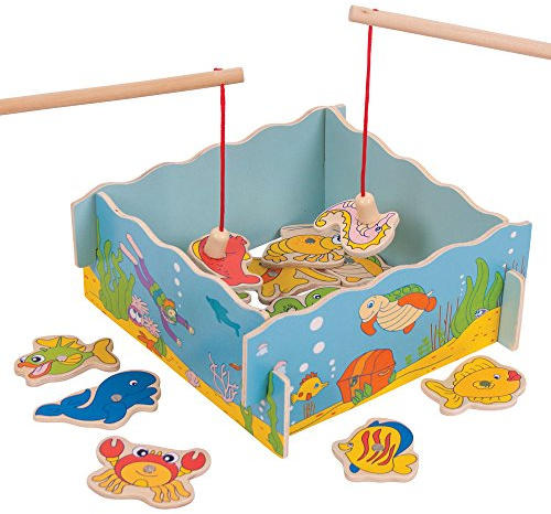 Bigjigs Toys Angelspiel aus Holz