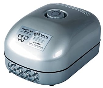 Aquarline Hailea Aco-9630 Eight Outlet Air Pump, 1080 Liter/Hour