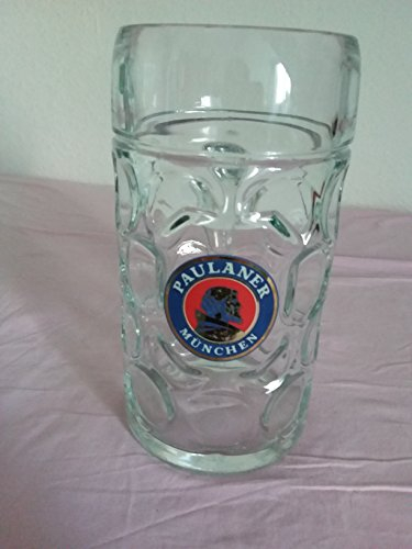 Paulaner Maßkrug Oktoberfest 1l, Metall, Mug, Trinkbecher, 1 Liter