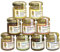 9x 50g de dégustation de miel | Coffret cadeau - miel naturel à connaître, la combinaison varie (du rucher Nordheide)