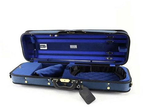 Jakob WINTER Luxury Geigenkasten 4/4 blau/blau