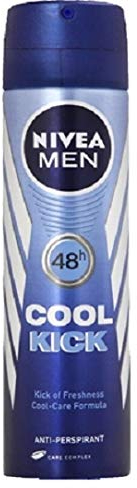 6er Pack - NIVEA Men Deospray Cool Kick 48h, Anti-Perspirant - 150ml