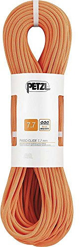 PETZL Verticalidad Media Cuerda, Unisex, Naranja, 50 m