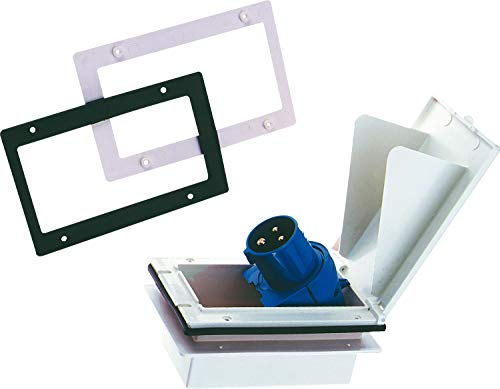 Decmo - Prise, Socle mâle encastrable CEE P17 Decmo Coloris - Blanc
