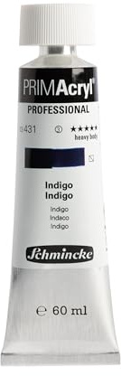 Schmincke PRIMAcryl Professional Indigo 60 ml Tube, 13 431 011