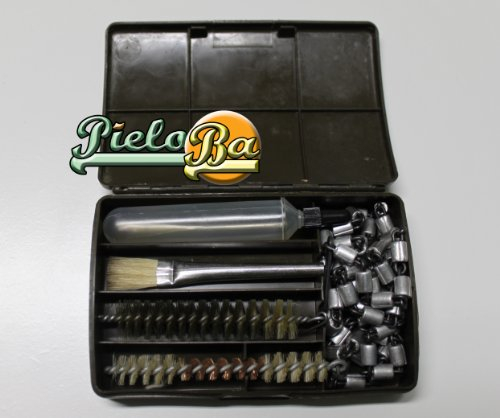 BW G3 Waffenreinigungsset mit Kette, Bürsten, Ölflasche