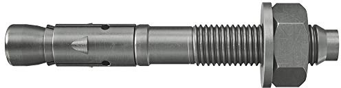 fischer FAZ II 12/20 K R - Bolzenanker zum Befestigen von Fassaden, Geländer, Holzkonstruktionen in Beton, mit Zulassung, Edelstahl - 20 Stück - Art.-Nr. 522123