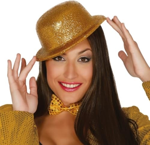 Guirca Fiestas GUI13463 - Sombrero de melón dorado