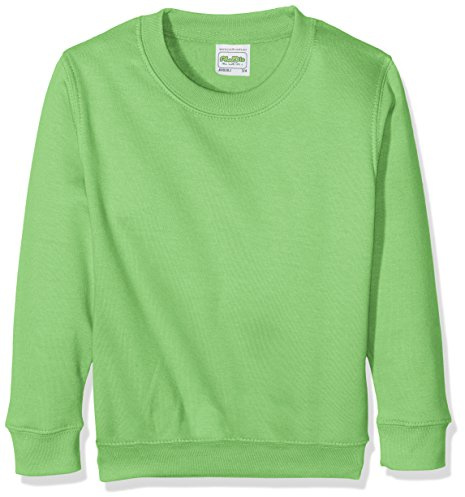 AWDis Boy's Kids Sweatshirt , Green (Lime Green), X-Small