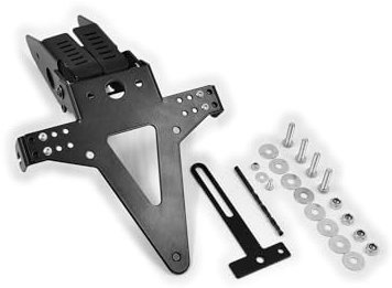 kompatibel mit: Aprilia SMV 750 Dorsoduro BJ 2008-11 Kennzeichenhalter Kennzeichenträger Nummernschild Halter/Halteplatte