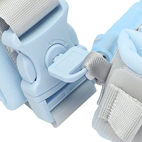 2m Baby Anti Verloren Sicherheit Handgelenk Link Harness Strap Seil Rucksack Leine Gehen Hand Gürtel Band Armband für Kleinkinder Kinder(Blau)