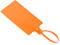sourcing map Plastic Zip Ties Seals Anti-Tamper 255mm Length Large Size for Container Luggage, Orange, Pack of 20