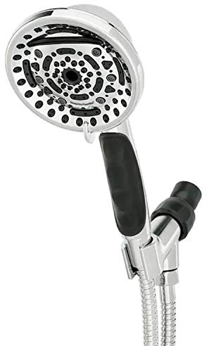 PowerMax Duschkopf mit 9 Strahlen, Chrom