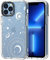 MOSNOVO Case for iPhone 13 Pro Max, [Buffertech 6.6ft Military-Grade Drop Protection] [Anti Peel Off Tech] Clear TPU Bumper Phone Case Cover Design - Constellation