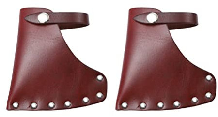 2st -beschützer Bushcraft- Zubehör Für Campingaxt Leder Brutschutz Aus Leder Klingenschutz Axthülle Aus Leder Tragbare Axtscheide Beil Rindsleder Draussen Inkubator