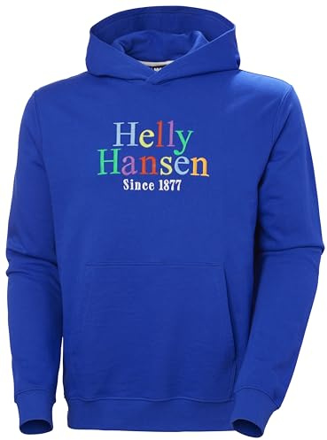 Helly Hansen Herren Core Graphic Hoodie Sweatshirt, Kobalt 2.0, L EU