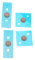 Laptop Bottom Case Rubber Feet Non Slip Round Dot Laptop Foot Pads Replacement for 3 4 5 (Rose Gold)
