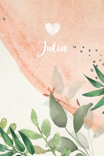 Julia: Liniertes Notizbuch