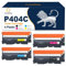 ColorKing CLT-P404C Multipack P404C Toner für Samsung C480W Xpress SL C480FW C480 C430W C48X C430 C480FN C432 C433 C483 CLT-K404S CLT-Y404S CLT-C404S CLT-M404S (Schwarz Cyan Gelb Magenta)