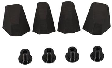 CACHE VISSERIE PLATEAU X110 COMPATIBLE SHIMANO ULTEGRA R8100 12V. NOIR TA (X4) - 3662458018579