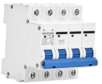 SHMKBDPF Disjoncteur CC for Panneau Solaire 4P DC1000V 16A 32A 50A 100A 125A disjoncteur CC Non polarisé for système photovoltaïque(16A)