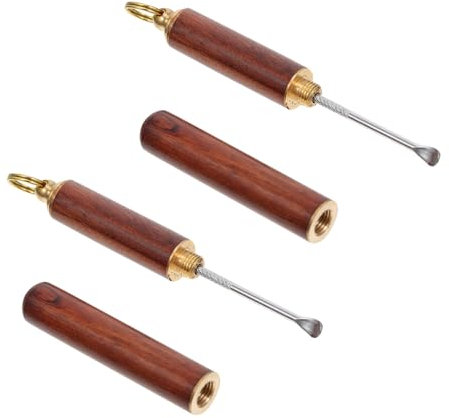 OATIPHO 6pièces Cuillères à Cérumen Pour Nettoyage Oreilles Outils De Nettoyage De Et Et Compacts