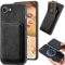Ysnzaq Rétro Pochette Portefeuille Magnétique Coque pour Apple iPhone 16e, Premium Cuir PU Antichoc Ultra Mince Coque avec Détachable Porte-Cartes pour Apple iPhone 16E 2025.CK Black