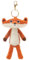 Porte-clés amusant en forme de renard en peluche, taille d'environ 17 cm, décoration de pendentif, accessoire de mode pour la maison, voiture, décoration, matériau coton PP