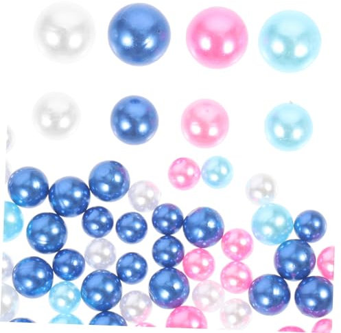 PRETYZOOM 4 Stück 3 Künstliche Perlen Mini Vase Loom Kieselstein Zylinder Für Vasen Perlen Vase Füller Soaker Girlande Dekoration Für Schmuckherstellung Klare Verzierungen Aus Kunststoff