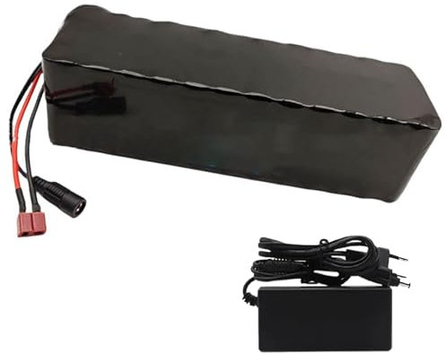48V 20Ah E-Bike-Akku, Lithium-Akkupack, 13S3P, Lithium-Ionen-Akkupack, Integriertes BMS Für Roller, Elektrofahrräder, Laufräder, Elektrorollermotor 48V 18Ah,T+DC