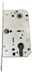 Serratura Yale - Foro Cilindro Entrata 50 mm | Per Porte Interne | Robusta e Affidabile