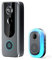 Guardianbell Pro, Smart Doorbell Wireless, Smart Wifi Doorbell & Security Cam in One, Live View, Motion Alerts, Auto Snapshots & Local Recording for Home Security (#b)