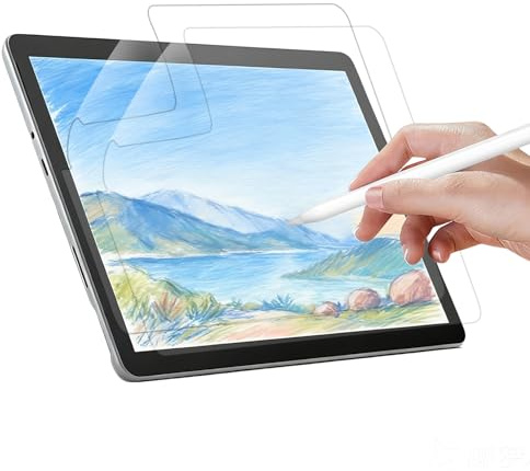 OddMart 2Pcs Like Paper Screen Protector for iPad Air 5/4 10.9-Inch (2022/2020), Matte PET Paper Film for Writing Drawing Anti-Glare Anti-Fingerprint Compatible with Apple Pencil