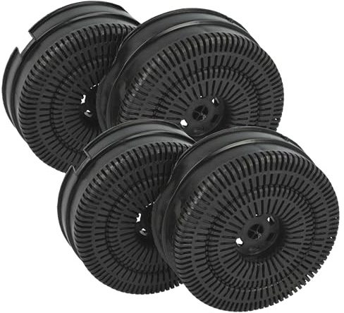 vhbw 4x Aktivkohlefilter kompatibel mit Ikea UTDRAG 20304623 Dunstabzugshaube