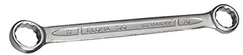 Draper 2414 Elora Flat Metric Ring Spanner, 10mm x 11mm