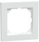 Schneider Electric Merten M-Pure Rahmen für Steckdosen und Schalter, 1-fach, aktivweiss, Artikelnummer MEG4010-3625
