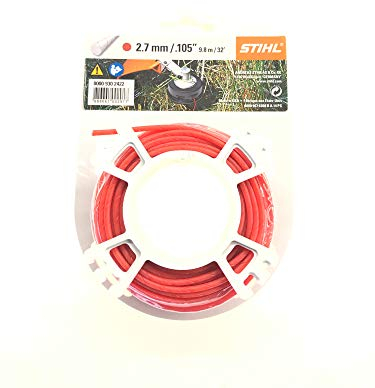 Stihl 9302422 Mähfäden rund und leise Rolle 2,7 mm 9,8 m