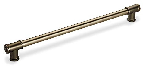 SOTECH Möbelgriff ROUVEN BA 320 mm Edelstahloptik matt dunkel | Küchengriff Griff