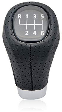 MASO - Pomo de palanca de cambios de fibra de carbono para 6 velocidades