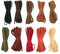 JZK 10 Couleurs x 5 Mètres Cordon en Faux Cuir 2.5mm pour Bricolage, Collier, Bracelet, Perles, Porte-Clés, Bijoux, Rêves, Cadeaux, Tresses