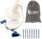 Wollwickler Yarn Garnwinder Kreuzwickler Knäuelwickler Wolle String Kugel Skein Winder Knitting Wool Operated Handbetriebene,Lamxd Faserkugelwickler, handbetrieben, mit Fadenschneider, Schere,4-OZ