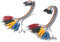 Aoowei 2 in 1 Dupont Kabel zum Krokodilklemme,f¨¹r Arduino/Micro/Raspberry/Breadboard 20 cm