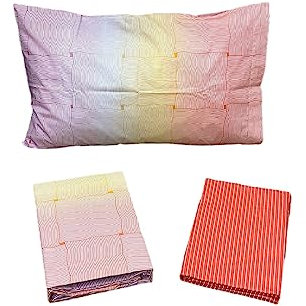 Bassetti Trendy Bettwäsche-Set aus 100 % Baumwolle, bedruckt, Indi R1, für Doppelbett