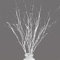 VANTREE Lot de 10 Branches d'olivier artificielles bouclées pour vases, 78 cm, Branches décoratives pour Arrangements Floraux, Plantes décoratives pour Vase en Bois